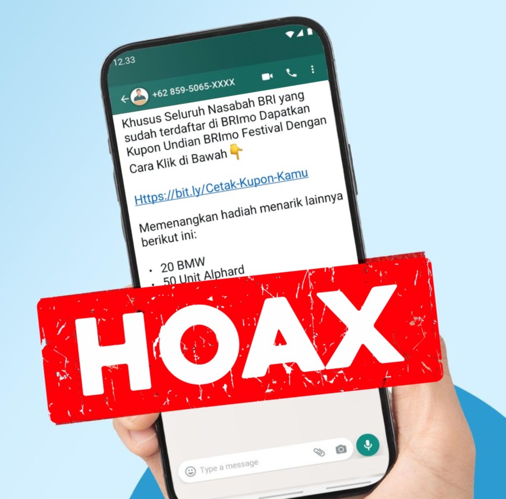 BRI Imbau Masyarakat Waspada Tautan Palsu, Tegaskan Pentingnya Keamanan Digital