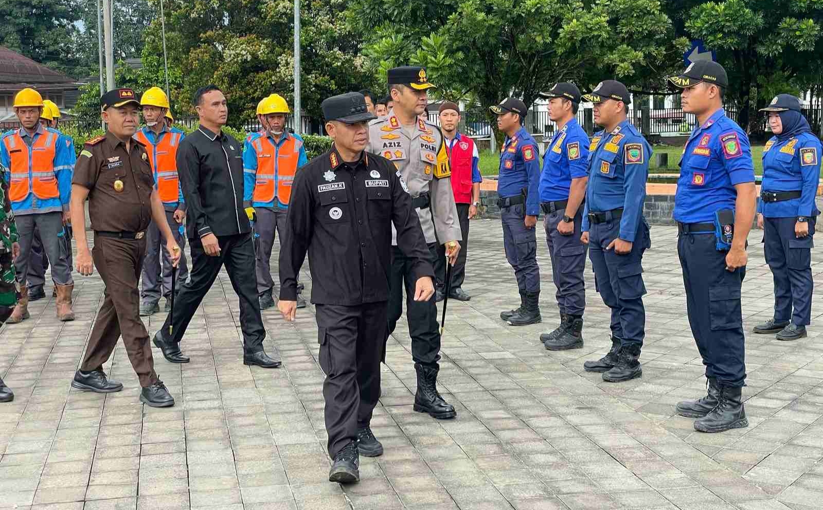 Apel Gelar Pasukan Ops Ketupat Musi 2025: Polres Empat Lawang Siap Amankan Mudik dan Idul Fitri 1446 H