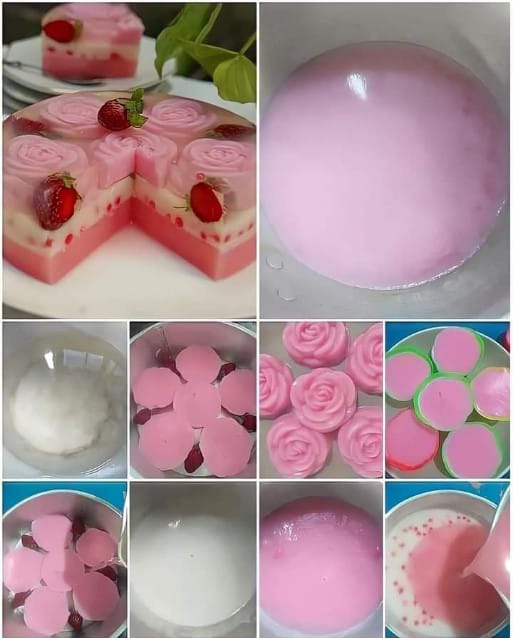 Cara Membuat Puding Strawberry Anti Gagal