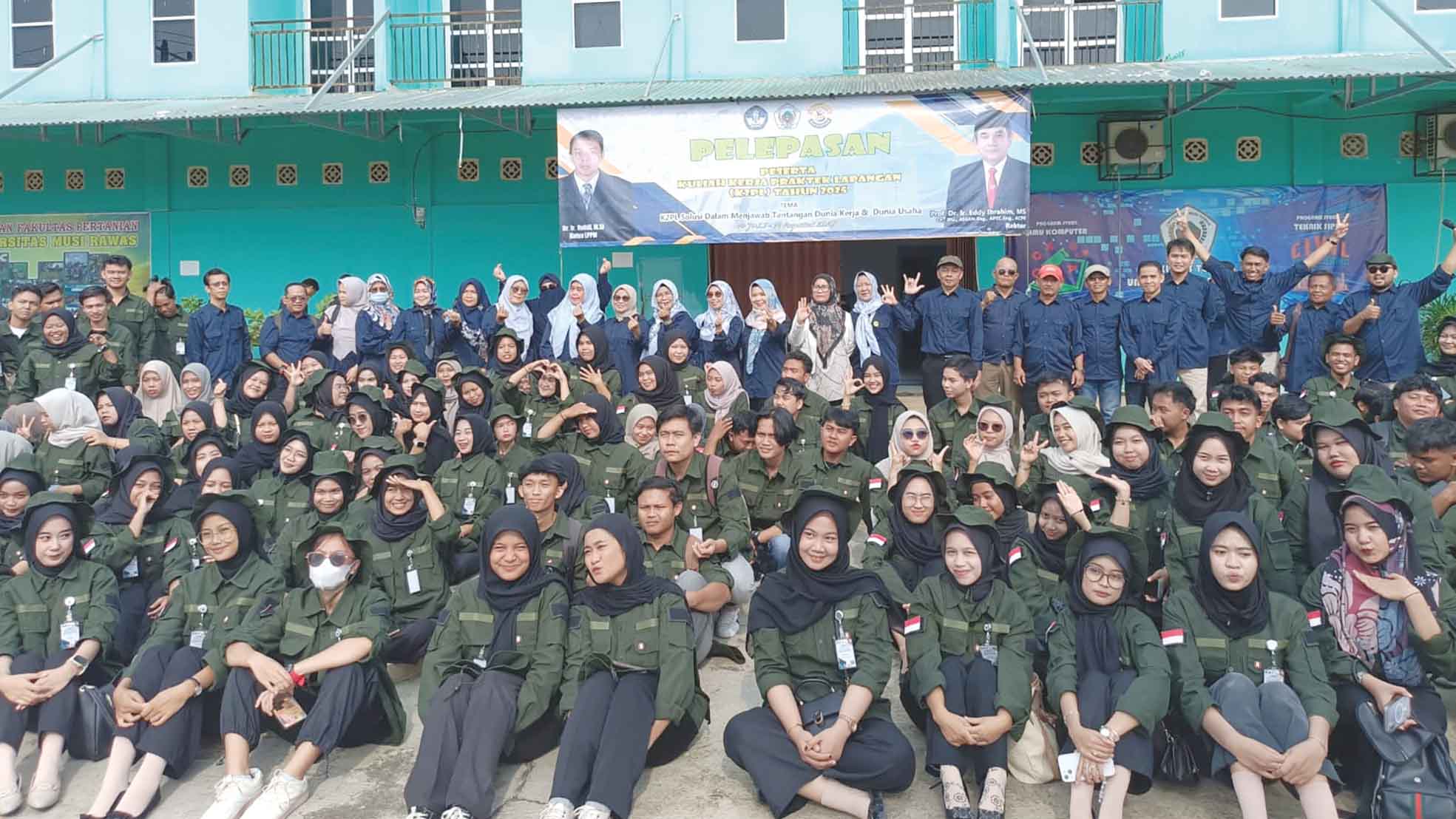 177 Mahasiswa UNMURA Resmi Dilepas untuk K2PL 2025, Ini Pesan Penting Rektor