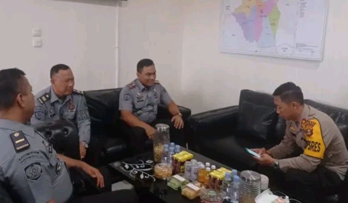 Membangun Sinergi dan Silaturahmi: Kepala Lapas Empat Lawang Lakukan Kunjungan ke Polres Empat Lawang