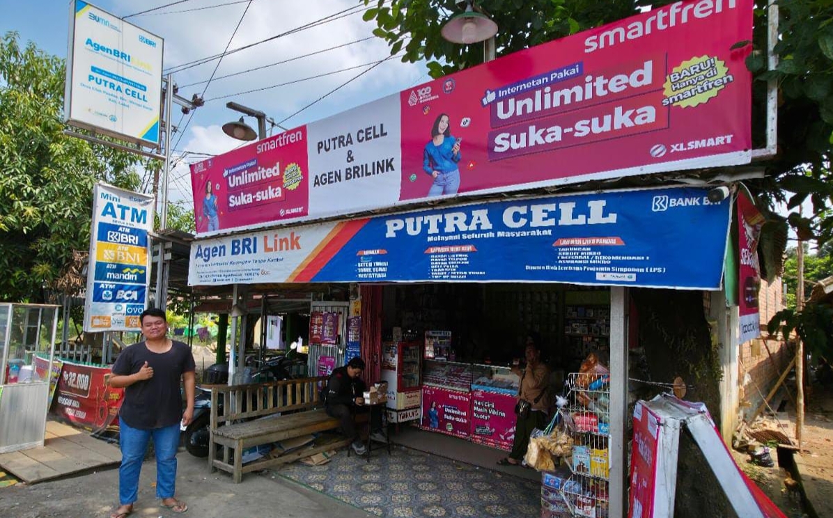 Punya Banyak Cabang, AgenBRILink Milik Pemuda Asal Lahat Ini Buka Lapangan Pekerjaan Untuk Warga Sekitar
