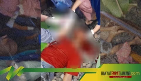 TRAGIS, Pemuda di Tebing Tinggi Tewas Setelah Tertabrak Kereta Api