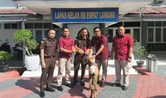 Lapas Kelas IIB Empat Lawang Terima Sumbangan Hewan Kurban Sambut Idul Adha 1446 H