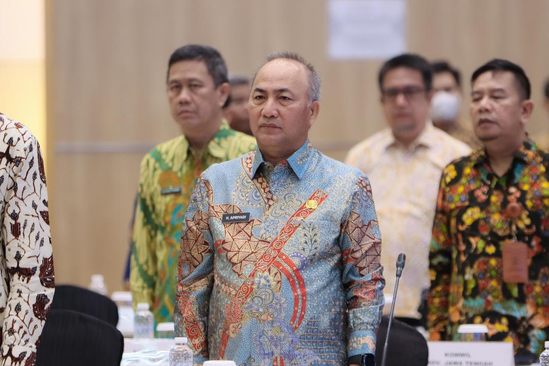 Sekda Muba Apriyadi Hadiri Rakernas Forsesdasi 2025, Fokus Penataan ASN dan Skill Digitalisasi