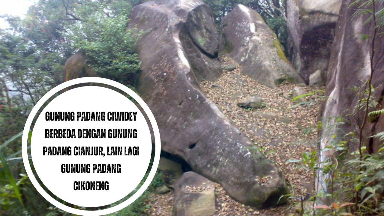 Gunung Padang Ciwidey Berbeda dengan Gunung Padang Cianjur, Lain Lagi Gunung Padang Cikoneng