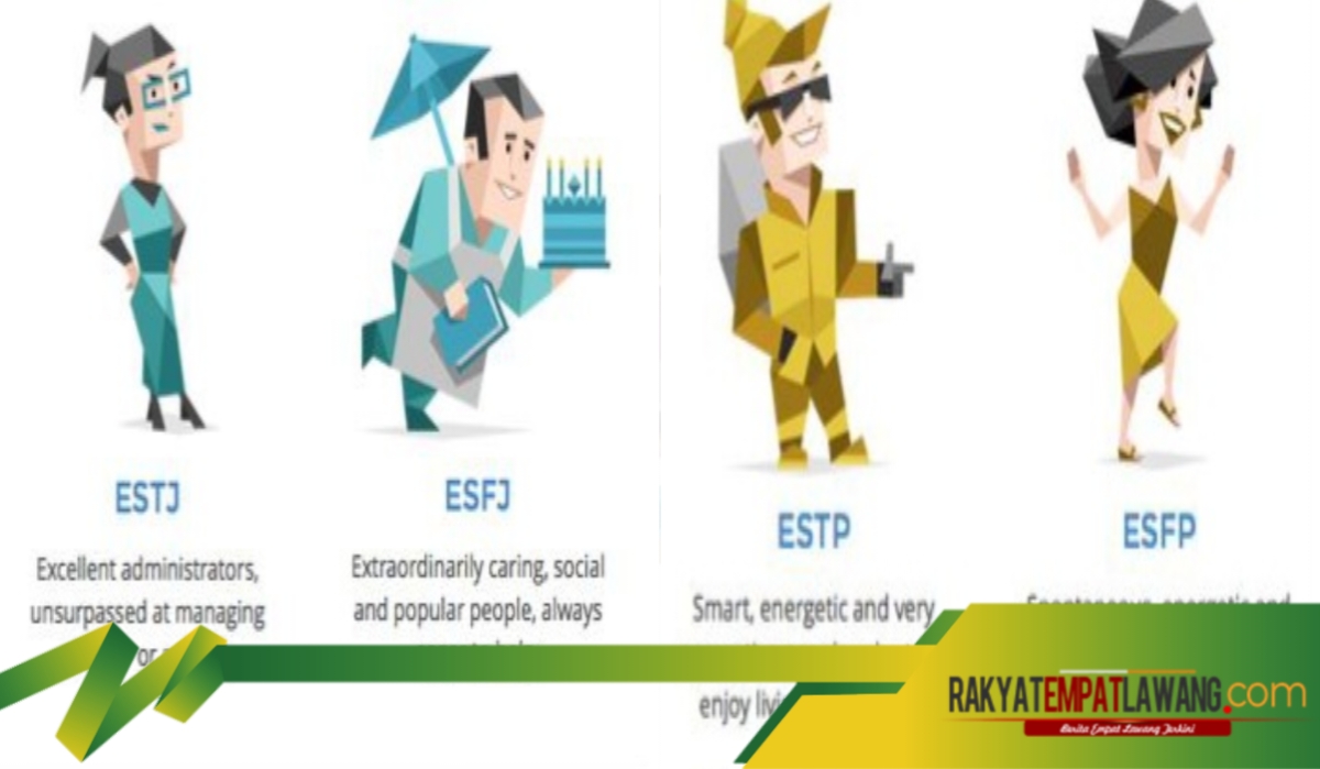 Tipe Kepribadian MBTI yang Paling Unik: ESTP, ESFP, ESTJ, dan ESFJ