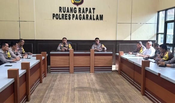 Kapolres Pagar Alam Tekankan Disiplin dan Profesionalisme kepada Jajaran