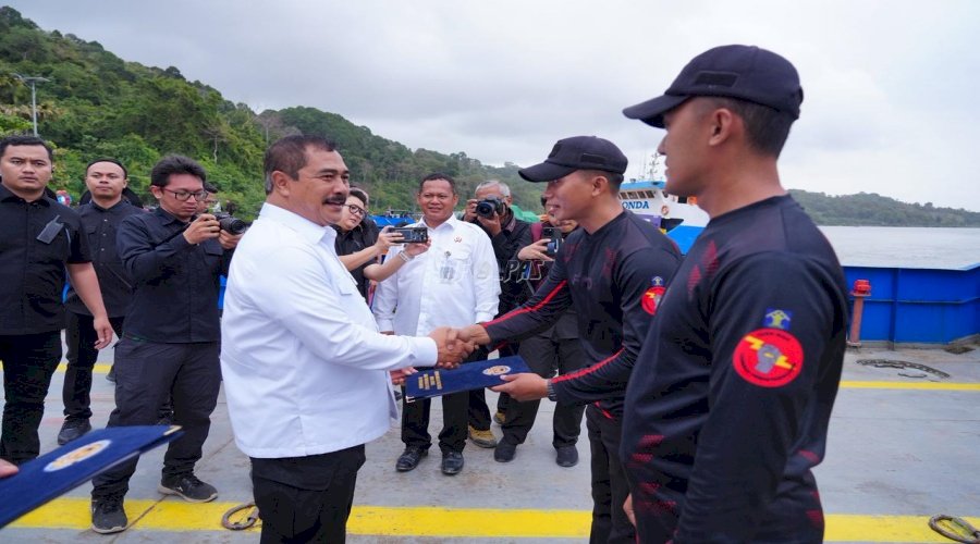 Tiga Petugas Lapas Nusakambangan Naik Grade, SK Diserahkan Langsung Menimipas