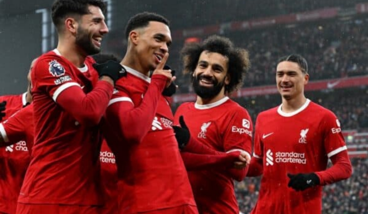 Liverpool Kuasai Puncak Klasemen Liga Inggris