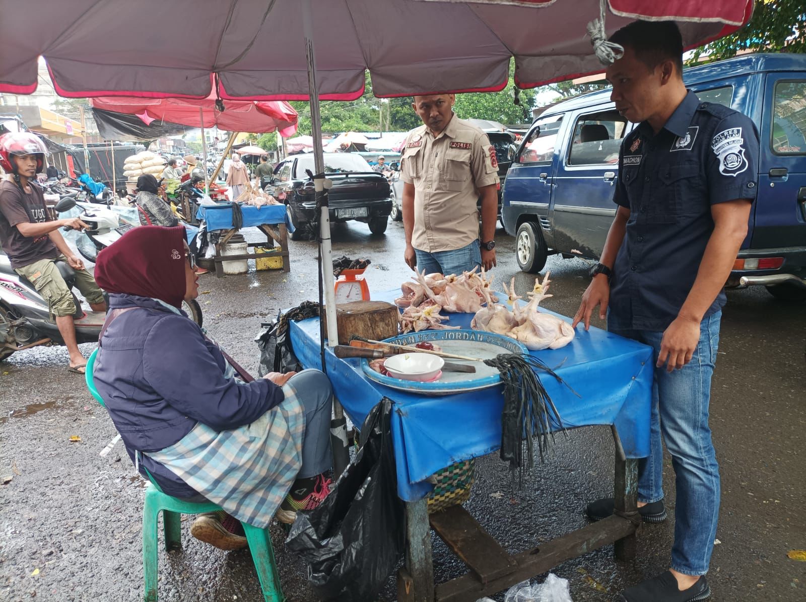 Jelang Ramadhan, Polres Pagaralam Cek Harga Pasar