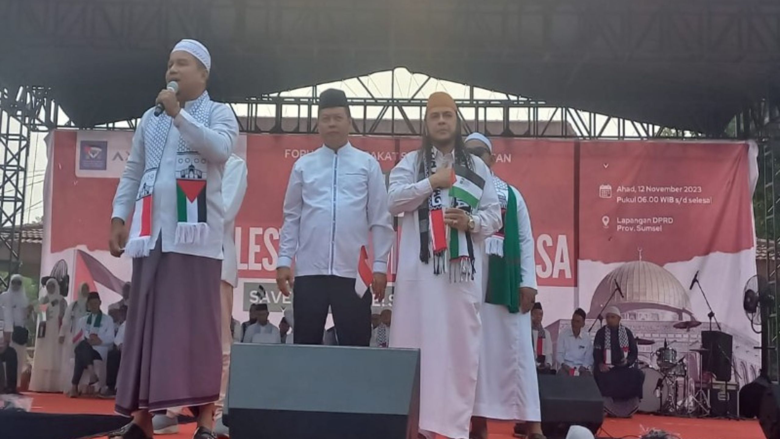 Solidaritas Tinggi, Warga Pelembang Kumpulkan Donasi Kemanusiaan Palestina 