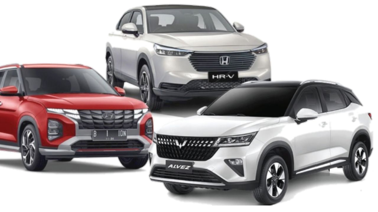 Honda HR-V, Hyundai Creta, Wuling Alvez , Mana yang Paling Laku?