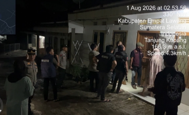 Gerak Cepat Tindak Laporan 110 Polres Empat Lawang Tuai Apresiasi Warga atas Respons Sigap di Lokasi Kos-kosan
