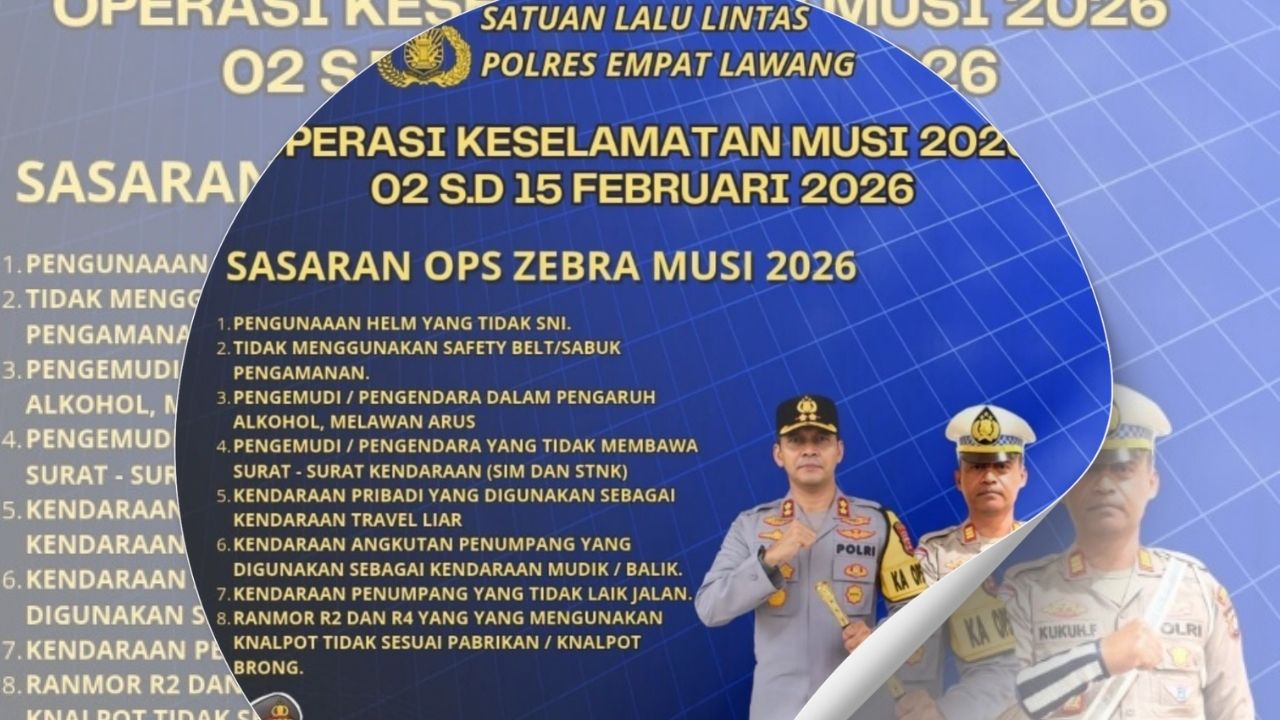 Operasi Keselamatan Musi 2026 Digelar, Polres Empat Lawang Fokus Ciptakan Lalu Lintas Aman Jelang Ops Ketupat