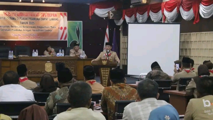 Pj Bupati Empat Lawang Pimpin Sosialisasi Akreditasi Gugus Depan Pramuka