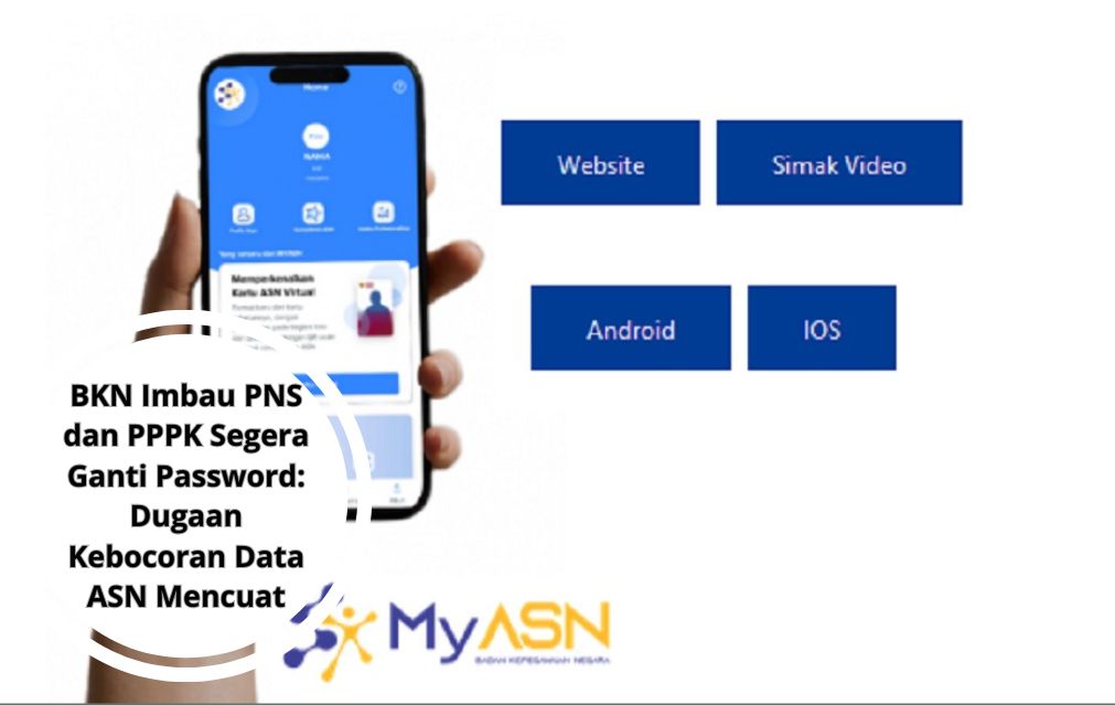 BKN Imbau PNS dan PPPK Segera Ganti Password: Dugaan Kebocoran Data ASN Mencuat