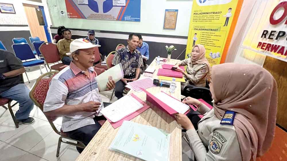 677 Aduan Masuk Ombudsman Sumsel 2024, Sertifikat Tertunda hingga Lampu Jalan Gelap