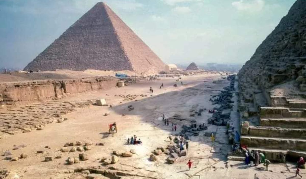 Piramida Pertama di Dunia Diduga Gunakan Lift Hidrolik Bertenaga Arus Sungai untuk Pembangunan