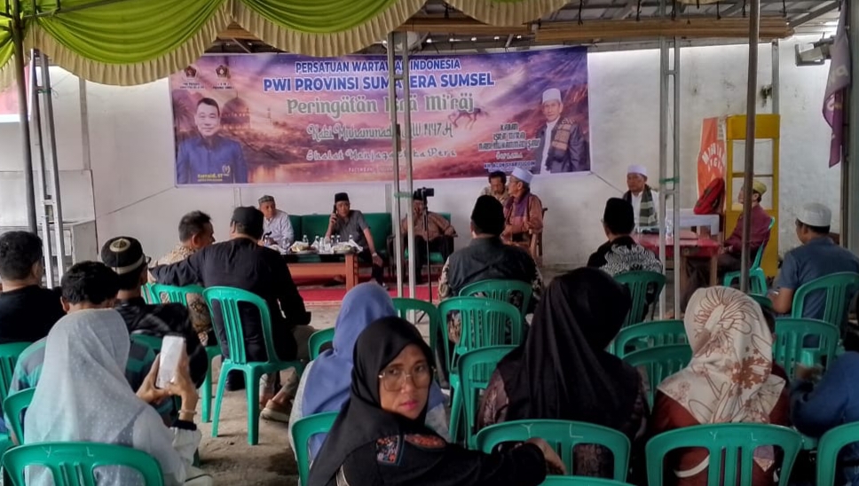 Refleksi Isra Mi’raj, PWI Sumsel Perkuat Insan Pers Beriman, Beretika, dan Profesional