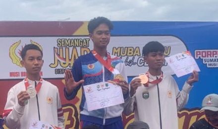 Maikel Dwi Saputra Persembahkan Emas Pertama untuk Empat Lawang di Porprov Sumsel XV