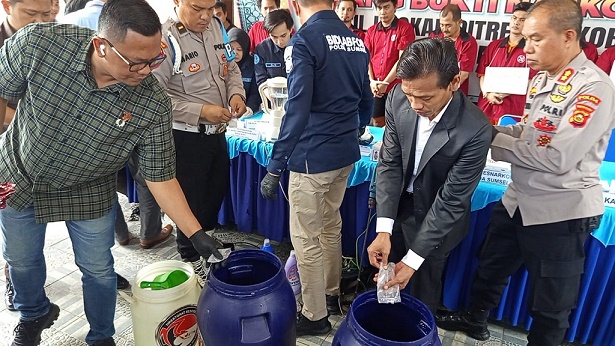 Polda Sumsel Musnahkan 11,7 Kg Sabu dan 1.317 Ekstasi, Selamatkan 121 Ribu Jiwa dari Jeratan Narkoba