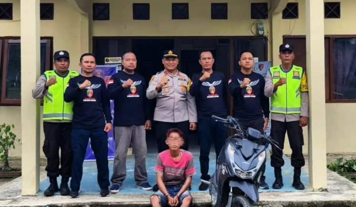Tim Elang Kelabu Berhasil Ungkap Kasus Pencurian Sepeda Motor, Pelaku Ditangkap di Purwa Agung
