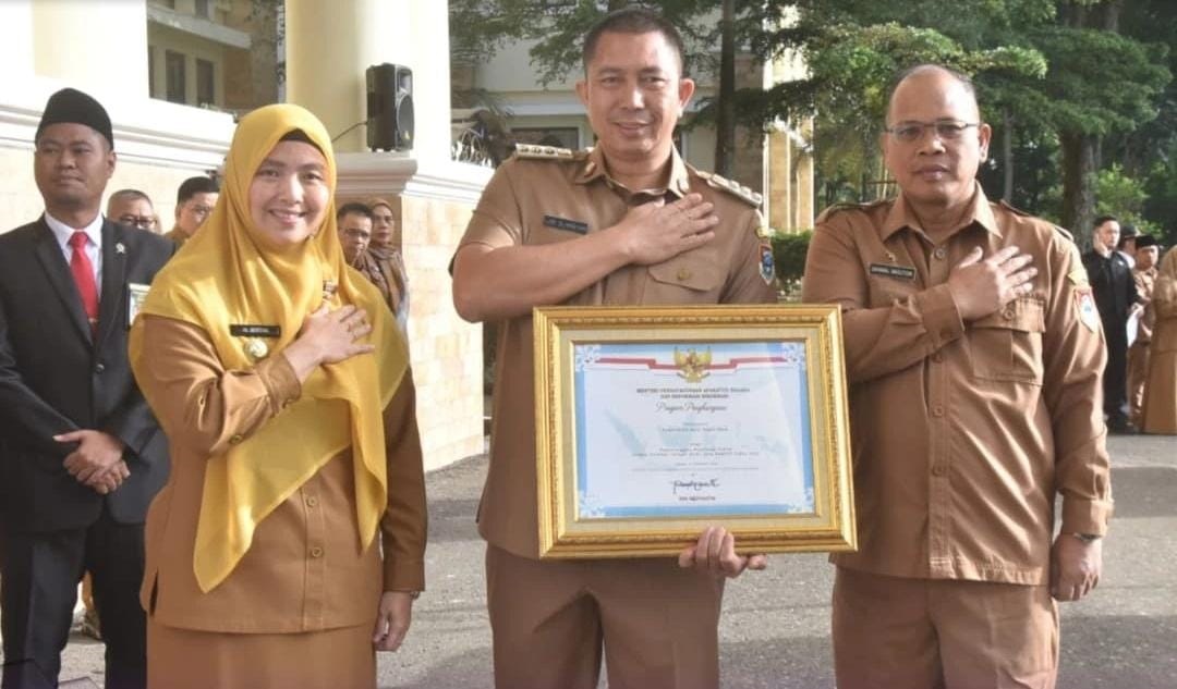 Peringati Hari Lahir Pancasila dan Hari Lingkungan Hidup, Pemkot Pagar Alam Gelar Upacara Gabungan