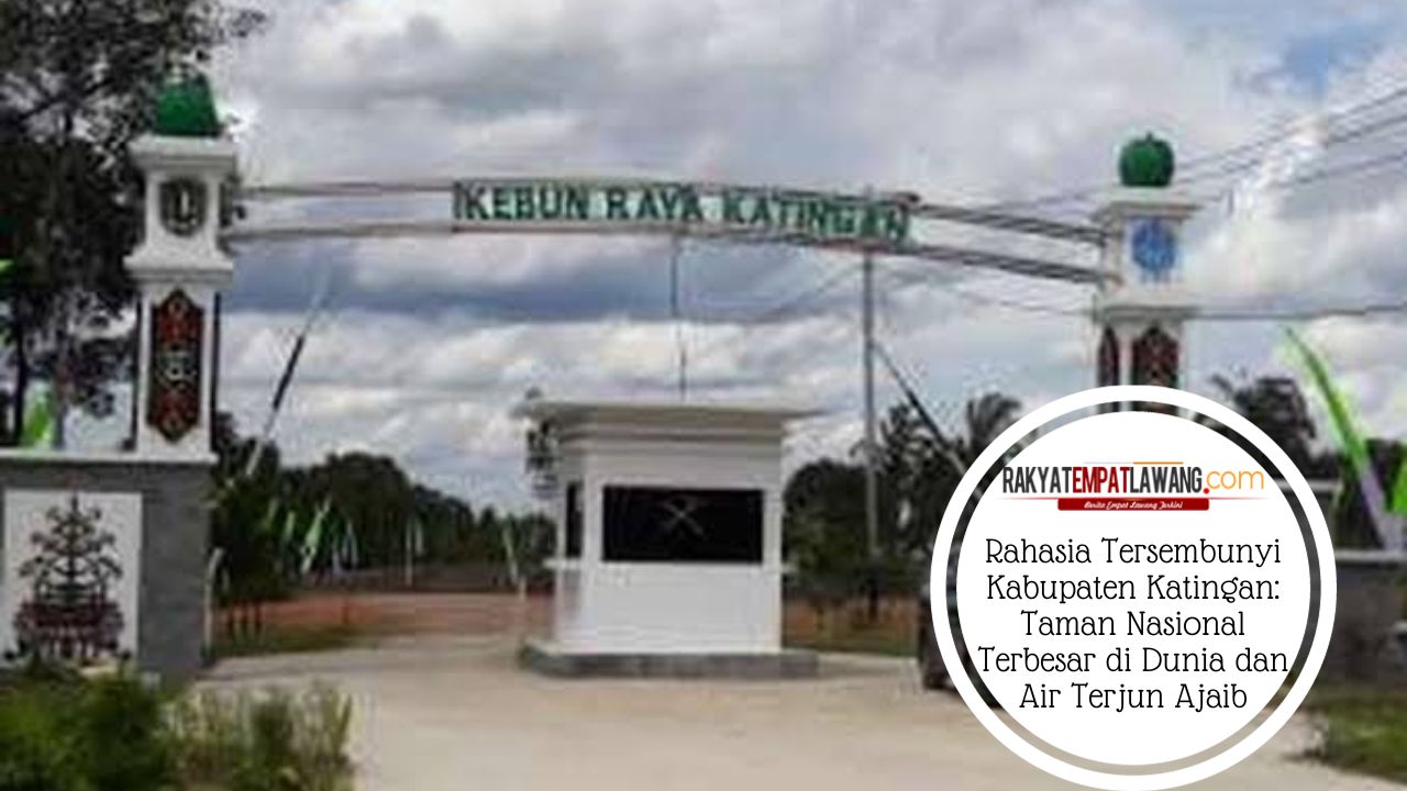 Rahasia Tersembunyi Kabupaten Katingan: Taman Nasional Terbesar di Dunia dan Air Terjun Ajaib