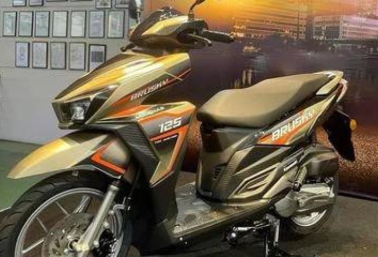 Kawasaki Resmi Luncurkan Motor Matic, Namanya Brusky 125 cc Mirip Honda Vario 125