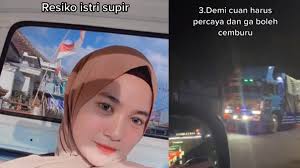 Viral Curhatan Hati Seorang Isteri Sopir, Ada Uang Tapi Ngga Ada Waktu, Netizen : Semangat Akang