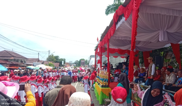 Berikut Daftar Lengkap Pemenang Lomba Gerak Jalan Indah Empat Lawang, Meriahkan HUT RI ke-80