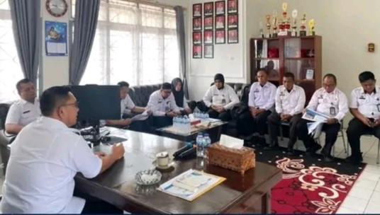 Lapas Kelas IIB Empat Lawang Gelar Rapat Evaluasi Target dan Capaian Kinerja