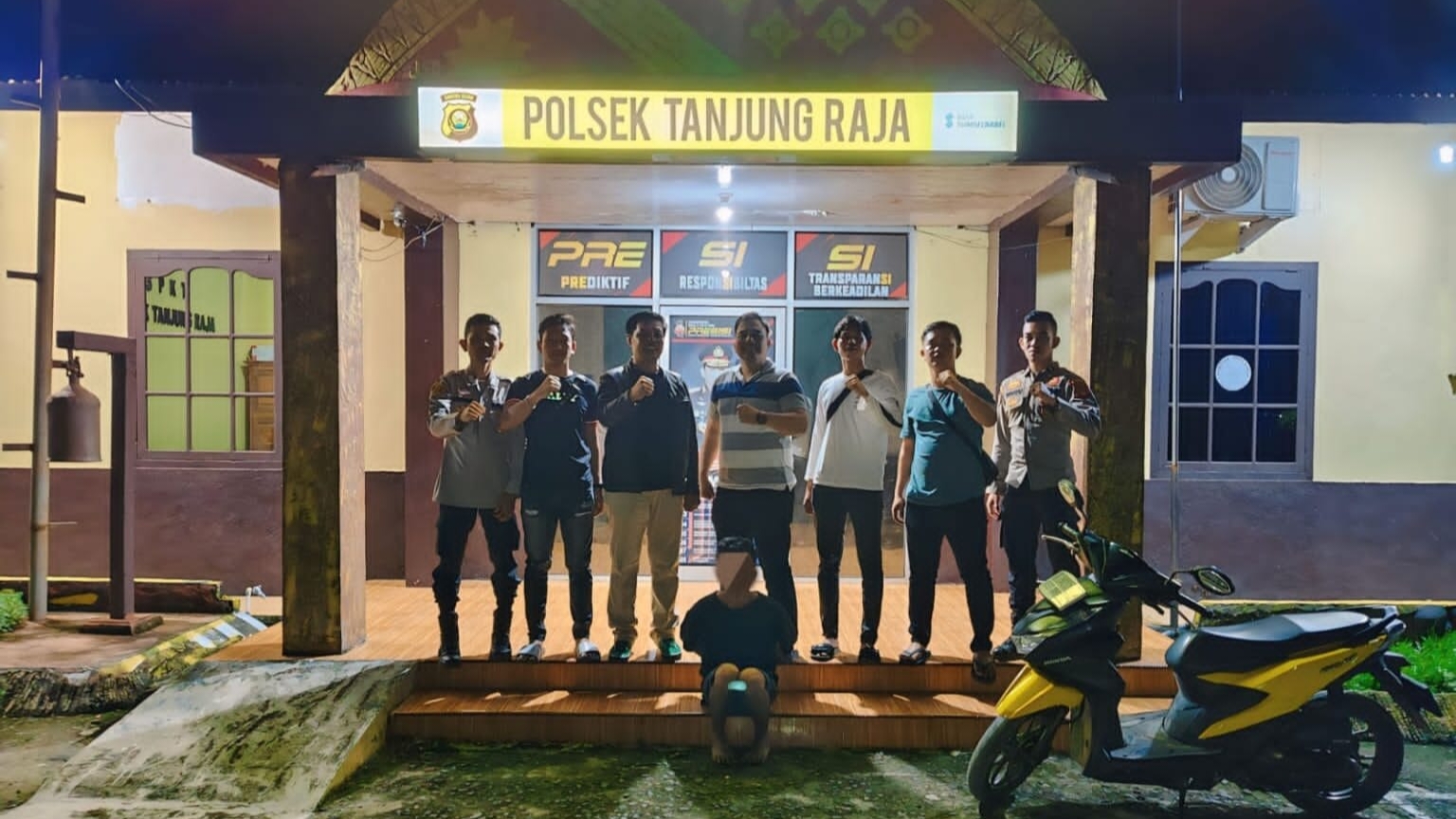 Tim Rajawali Polsek Tanjung Raja Tangkap Pelaku Pencurian Sepeda Motor di Ogan Ilir