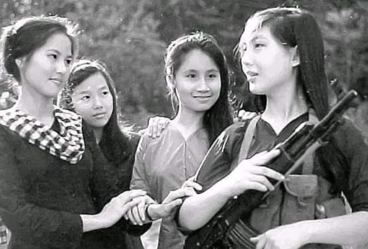 Pejuang  Vietcong, Kehadiran Wanita Cantik Angkat Sejata  di Tengah Perang Vietnam