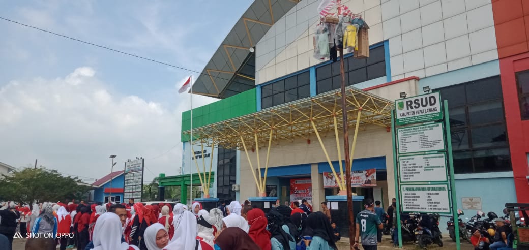 Meriahkan HUT RI ke-78 di RSUD Kabupaten Empat Lawang, Berbagai Lomba Dilakukan