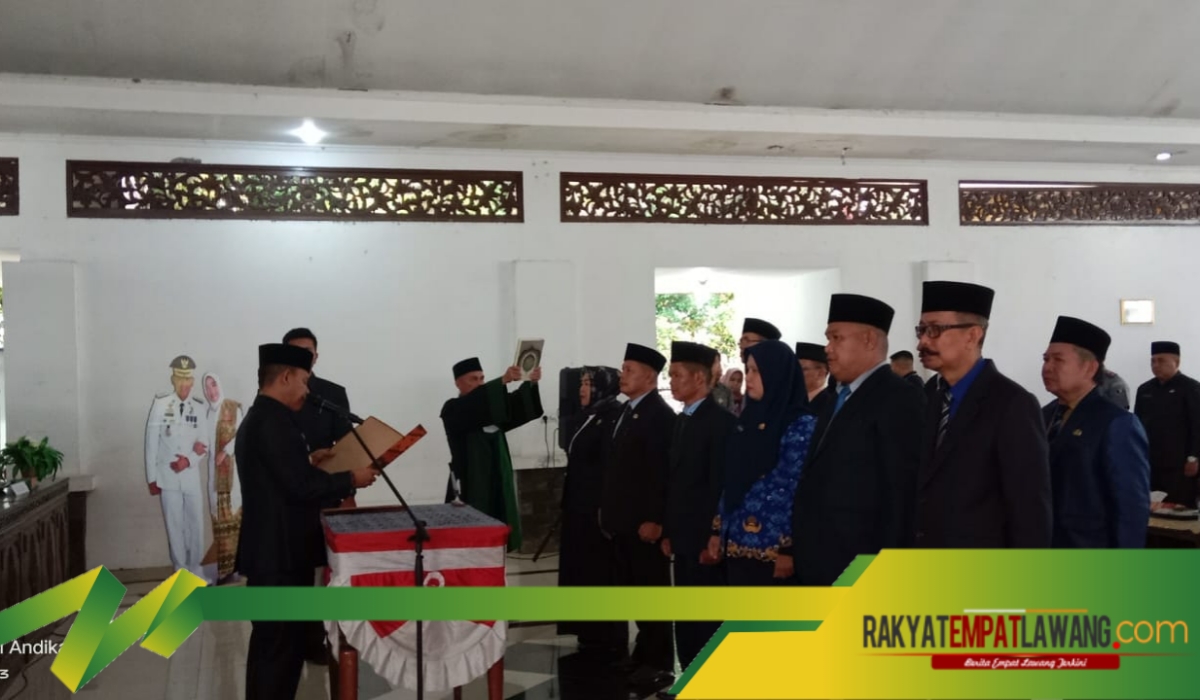 Kepala Dinas hingga Kasubbid Resmi Dilantik Pj Bupati, Berikut Nama-namanya!