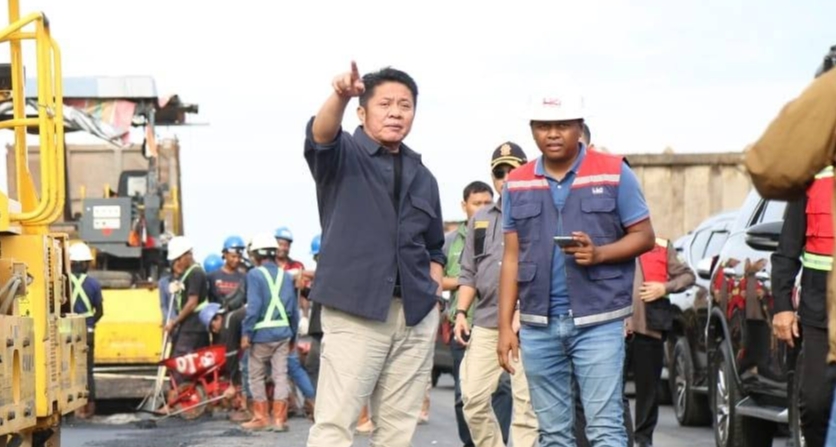 Herman Deru Minta Pembangunan Jalan Tol Indralaya-Prabumulih Makin Dikebut