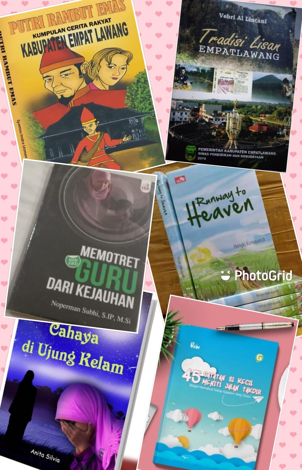 6 Daftar Penulis dari Empat Lawang, 3 Diantaranya Stay di Kampung Halaman