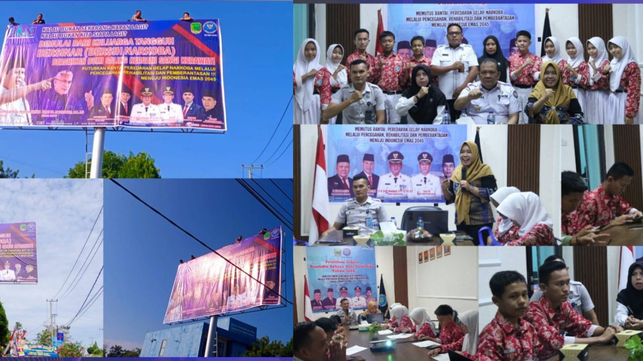 Dalam Rangka Pra HANI 2025, BNNK Empat Lawang Gelar Beberapa Gegiatan Pelatihan Pendidik Sebaya