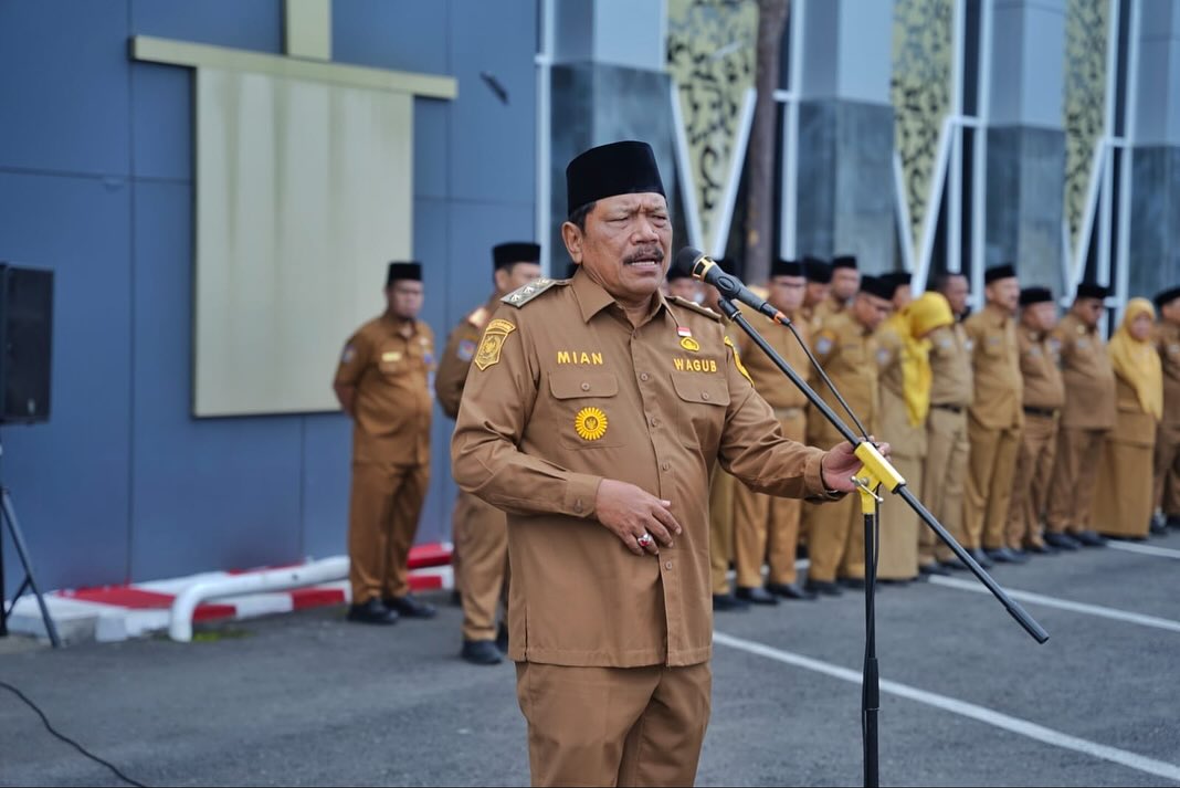 Pimpin Apel Bersama ASN, Wagub Mian Tekankan Pentingnya Attitude dan Kinerja untuk Rakyat