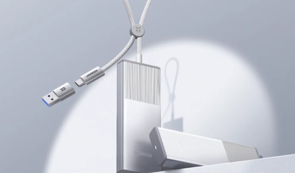 Ugreen Rilis Enclosure SSD M.2 20Gbps, Kapasitas 8TB dan Kabel USB-C Terintegrasi