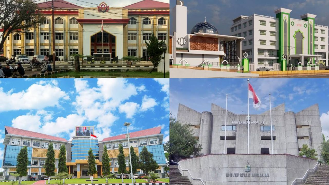 5 Universitas Terbaik di Sumatera Barat Menurut Unirank