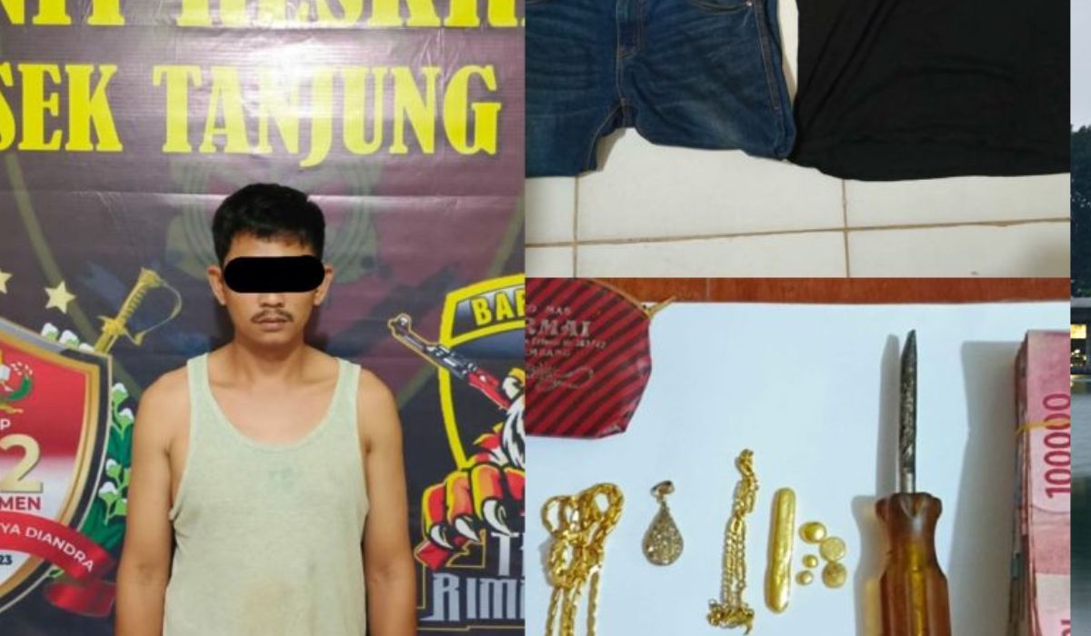 Polsek Tanjung Batu Ungkap Kasus Pencurian Perhiasan Emas, Pelaku Ditangkap dalam Hitungan Jam