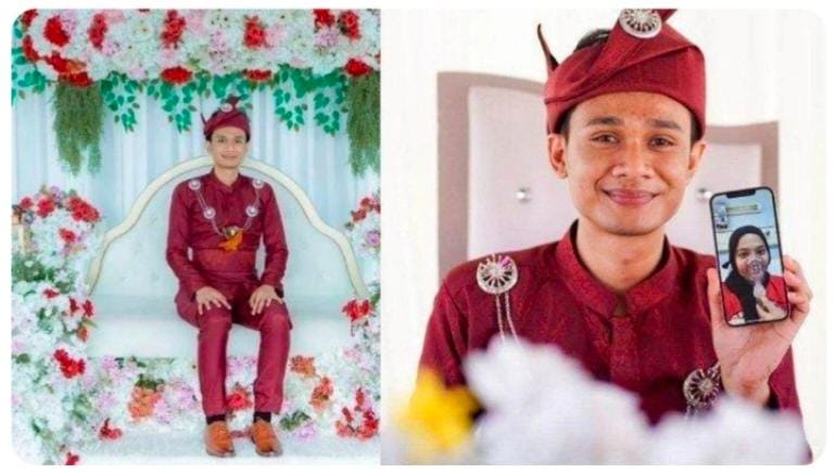 Kisah Ahmad Al Amin: Pengantin yang Duduk Sendirian di Pelaminan Karena Sang Pasangan Terbaring di Rumah Sakit