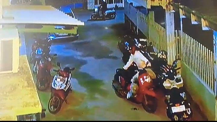 Dua Pelaku Curanmor Terekam CCTV di Palembang, Korban Baru Lunas Cicilan Motor