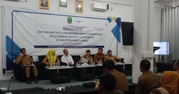 Pemkab Empat Lawang Sosialisasikan Optimalisasi Satu Data Indonesia Bidang Perdagangan
