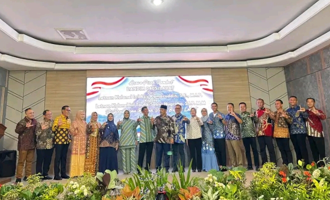 Bupati Empat Lawang Hadiri Pisah Sambut Dandim 0405 Lahat, Tegaskan Komitmen Sinergitas TNI dan Pemda