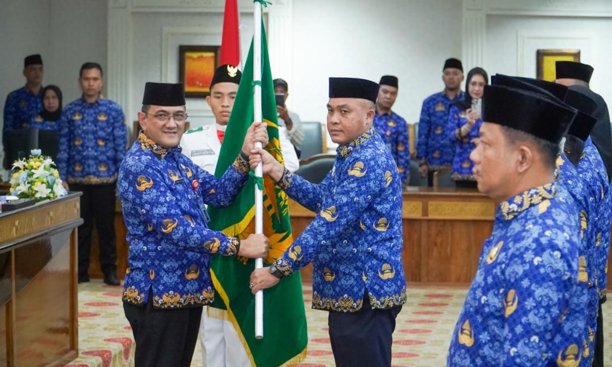 Ketua KORPRI Sumsel Kukuhkan PAW Dewan Pengurus KORPRI Kota Palembang Masa Bakti 2022-2027