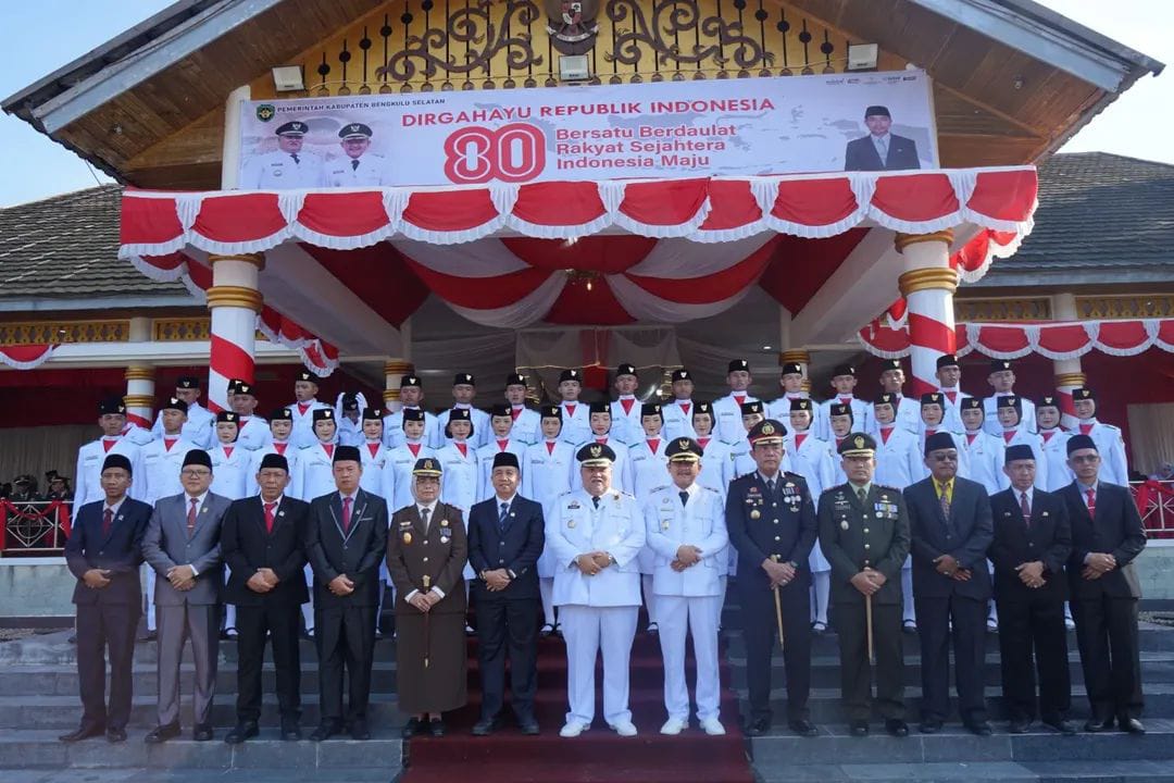 HUT ke-80 RI di Bengkulu Selatan Berlangsung Sukses, Bupati Rifai Tajuddin Sampaikan Harapan
